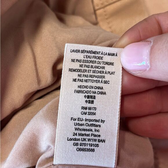 FREE PEOPLE - MODERN FEMME NOVELTY MINI VEGAN SUEDE SKIRT IN MAUVE 8 - Picture 5 of 6